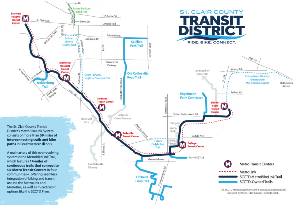Transit Rd Map St. Clair County Transit District Receives $3 Million in Funding for ...